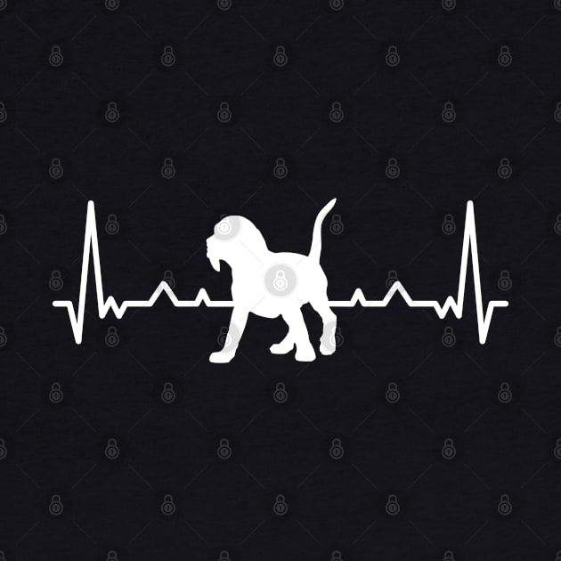 Heartbeat Beagle Dog Lover Puppy Pet Lover Dog Breed by sBag-Designs